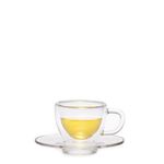 現貨Chikao奇高 耐熱雙層玻璃杯 茶杯 果汁杯 雙層杯 附柄雙層杯 雙層馬克杯(共6款) 金益合玻璃器皿, , large