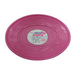 Plastic Disposable Ellip Plate 10, , large