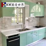 【KW廚房世界】系統廚具 廚房設計 客製化 廚櫃 流理台 工廠直營 一字型流理台 林內牌 瓦斯爐 林內排油機, , large
