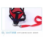 【寵愛生活本舖】背心式網眼透氣胸背帶 狗狗背心 牽引繩, , large