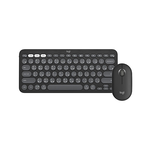 Logitech computer keyboard and mouse, , large