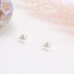 【Angel & Me】Star of Hope s925 sterling silver earrings Birthday gift, , large