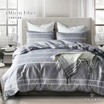 【DUYAN 竹漾】舒柔棉 單人/雙人/加大 床包涼被組 / 格雷塢堡, , large