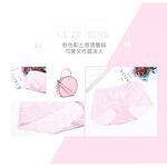 【K's凱恩絲】粉嫩透花蕾絲包臀專利有氧蠶絲內褲(6件組), , large