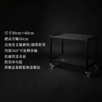 【 SHAONIANNA.TW 】多功能移動收納車雙層滾輪置物架極簡工業風推車移動式整理架萬用收納推車, , large