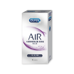 【杜蕾斯 Durex】AIR輕薄幻隱潤滑衛生套 8入/盒 保險套, , large