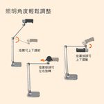 [凌騰科技] OSRAM 歐司朗 哥廷根 LED 雙臂檯燈 座夾兩用 桌燈 夾燈 台灣製造, , large