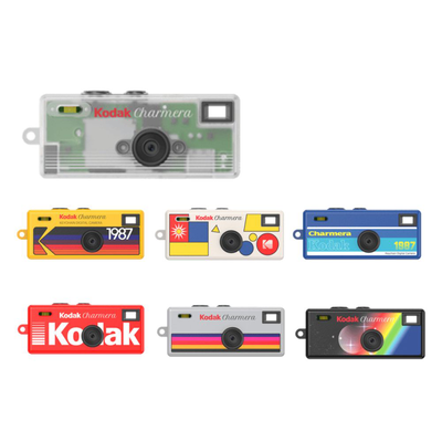 Kodak Charmera 迷你數位相機鑰匙圈盲盒 +柯達32G MicroSD Card 乙張