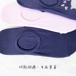 [凱美棉業] 台灣製 超細纖維 涼感透氣隱形襪套, 隨機出色, large