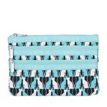 LeSportsac 3-ZIP COSMETIC 三層拉鍊化妝包 - 鏡中貓影, , large