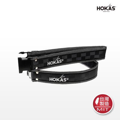 【HOKAS】黑色格紋腰帶-長款 (工具腰帶 園藝剪刀套 收納套 工具袋 工具套 腰包 加厚帆布 水電腰包)
