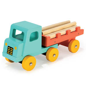 mentari 森林木材運輸車(木製玩具/交通工具/工程車)