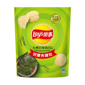 樂事九州岩燒海苔洋芋片夾鏈包229.5g