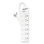 ENERGIZER Push-button extension cord, 7-hole, 3-hole, 6-socket, 1.8m EPB-736L6, , large