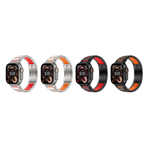 【山水之寶】Apple Watch 44/45/49/S10 46/S11 46mm錶帶鈦原系列弧形雙色典藏不鏽鋼錶帶 附SIM卡針