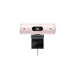 【 Logitech 羅技 】Brio 500 玫瑰粉 降噪麥克風 廣角鏡頭 網路攝影機