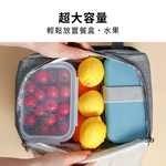 野餐袋 棉麻保溫袋 10L 鋁箔保冷袋 棉麻保冰袋 保冰袋 野餐袋【Ho覓好物】便當袋 保溫箱 保冷便當袋 JP1572, , large