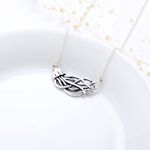 【Angel & Me】Jellyfish s925 sterling silver necklace Birthday Valentine Day gift, , large