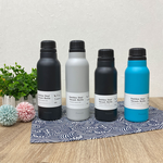 【日本孔雀Peacock】氣泡水 汽水 碳酸飲料 專用 316不鏽鋼保溫杯600ML(抗菌加工), , large