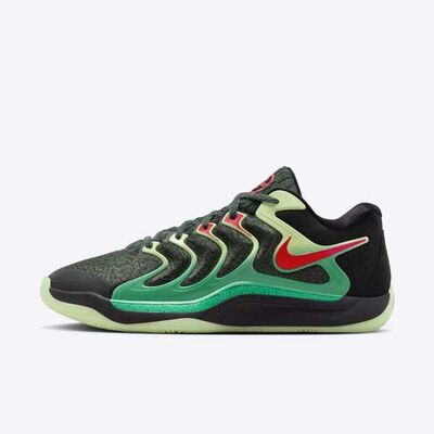 [Kixpress] Nike KD17 EP 男 籃球鞋 運動 實戰 球鞋 杜蘭特 緩震 氣墊 萬聖節 黑綠 [FJ9488-002]