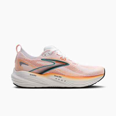 Brooks Glycerin Gts 22 男 慢跑鞋 彈力 支撐 緩震 橘 白 [1104461D186]