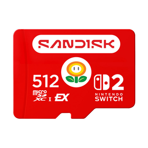 【SanDisk】Express 512GB microSDXC UHS-I NS2 Switch2 專用記憶卡