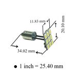 【PA LED】角度可調 可彎曲 BA9S H6W 5630 9晶 SMD LED 室內燈 化妝燈 行李箱燈, , large