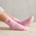 [凱美棉業] 6雙組 隨機出色 MIT台灣製 點點刺繡純棉童襪 13-16cm, , large