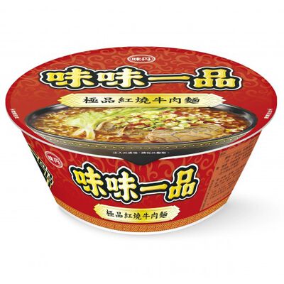 味味一品紅燒牛肉麵(碗)181g