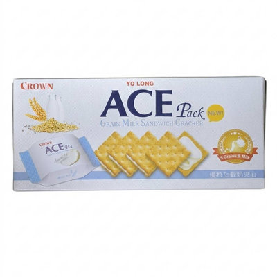 韓國【CROWN】ACE夾心餅乾