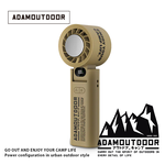 【ADAMOUTDOOR 】隨身掛繩機能冰鎮風扇(手持風扇), , large