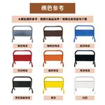 臺灣製造 烤漆鍍鋅 重型銀色拒馬 16公斤超重 商辦大樓 物業管理 飯店門口必備 請勿停車 禁止停車 請勿出入 員工專用, , large