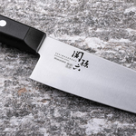【日本貝印KAI】日本製 若竹名刀 關孫六 料理刀 廚房刀 不鏽鋼刀-16.5cm(三德刀), , large