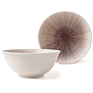 [豐名日本餐具] 6.0"井 京千段 米色 / C06DB0-499
