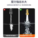 Elastic telescopic water hose (1.7 meters forward, 5 meters after filling with water), , large