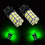 【PA LED】美規 3157 雙芯 30晶 90晶體 SMD LED 煞車燈 倒車燈 方向燈 六色可選, , large