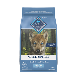 【Blue Buffalo藍摯】原野精靈 去骨雞肉無穀配方4.5磅 幼犬飼料 狗乾糧(狗糧/狗飼料/犬糧)