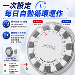 鉅玉經典｜24小時機械式定時器 110V-220V全電壓 定時開關 單插座 定時插座 TM-106A, , large
