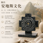 【DIVRA】祕魯安地斯馬丘比丘石十字立碑 3入組｜天然石雕 手工雕刻 文化收藏 居家擺設, , large