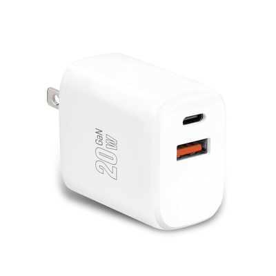 聖岡科技 20W氮化鎵快充A+C USB充電器 USB-205AC