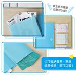 【OSHI歐士】3入 萬用收納夾 票據收納夾 口罩收納夾 口罩暫存夾 L夾 票夾, , large