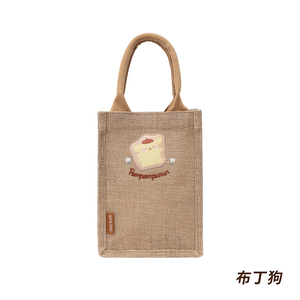 『HOUSUXI．舒希』三麗鷗布丁狗-麻布飲料袋(A4)