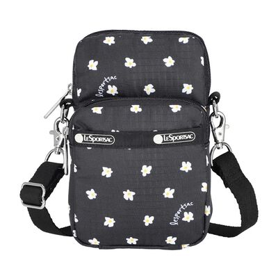 LeSportsac MINI PHONE BAG 迷你手機斜背包-俏皮小雛菊