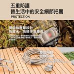 《台灣製造》1500cm 曙光 3P 三插頭 動力線 延長線 AX-386, , large
