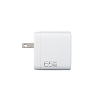 【ADATA 威剛】PD/QC 65W 白色 快充 三孔 GaN 充電器 雙孔 Type-C+Type-A, , large