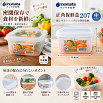 【HIYASU日安工坊】207 正角保鮮盒 中, , large