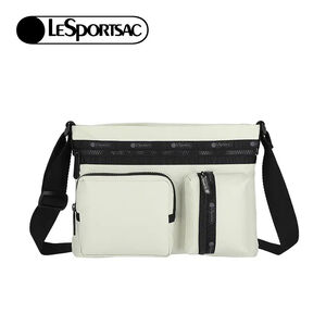 Lesportsac Cargo Small Messenger 小型多口袋信差包/ 砂色工裝風