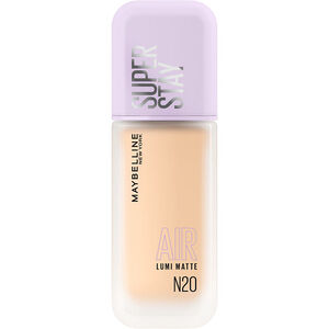 媚比琳裸霧光水粉底SPF12 N20