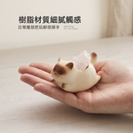 【上手家居】貓咪水晶擺件-三花貓(擴香石/白水晶/招財貓/黃水晶/招財/桌面擺件/貓咪公仔/療癒小物), , large