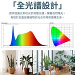 【君沛植物燈】LED植物燈 100W薄型植物燈板 100W 磁吸式植物燈 仿日照陽光 植物燈全光譜 高演色性生物舒適光, , large